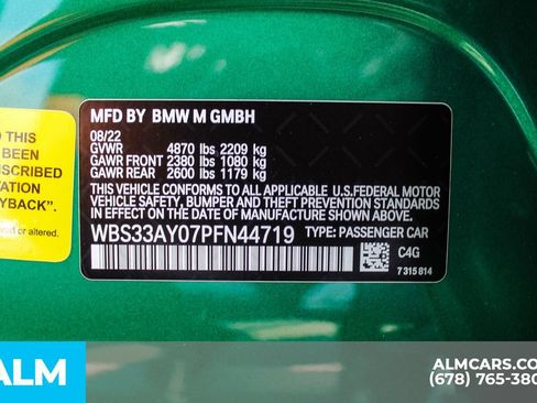 Used 2023 BMW M3 Competition RWD image 41