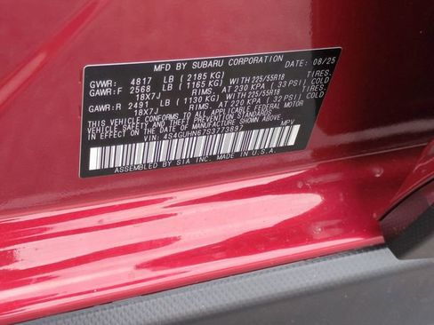 New 2025 Subaru Crosstrek 2.5i Limited image 41