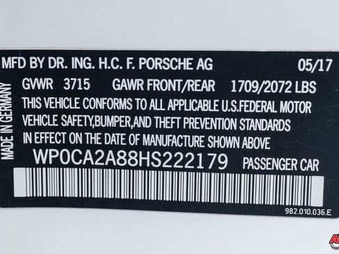 Used 2017 Porsche 718 Boxster image 77