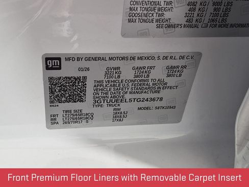 Used 2026 GMC Sierra 1500 AT4 AWD/4WD image 42