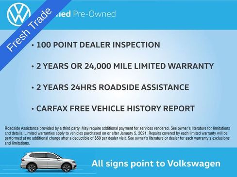 Certified 2022 Volkswagen Taos SE w/ Panoramic Sunroof Package image 9