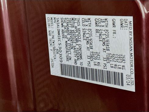 Used 2014 INFINITI QX60 AWD w/ Premium Plus Package image 12