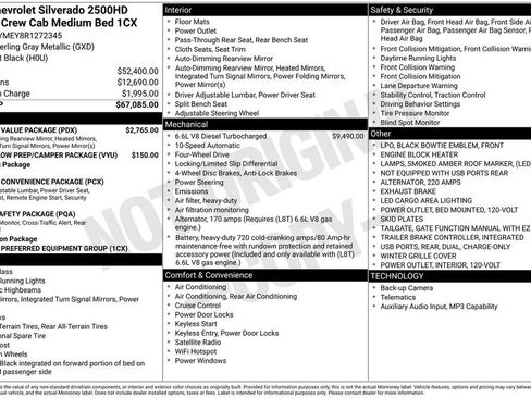 Used 2024 Chevrolet Silverado 2500 Custom w/ Custom Value Package image 4