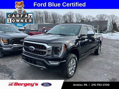 Certified 2022 Ford F150 Platinum w/ Equipment Group 701A High