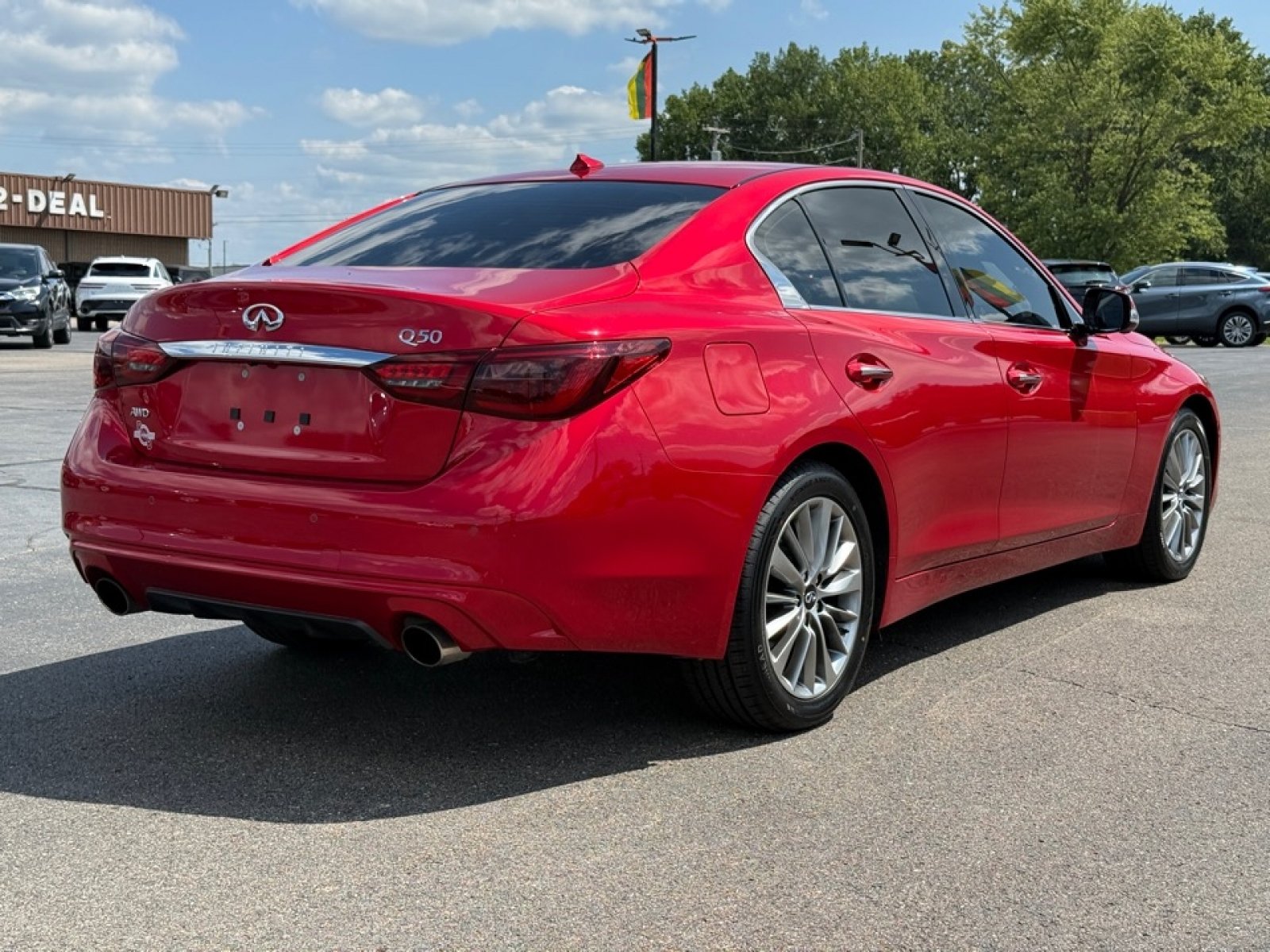 Used 2023 INFINITI Q50 Luxe AWD/4WD image 8