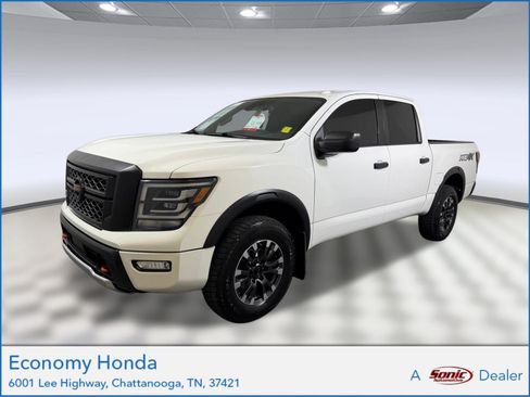 Used 2021 Nissan Titan PRO-4X w/ Off Road Protection Package AWD/4WD image 1