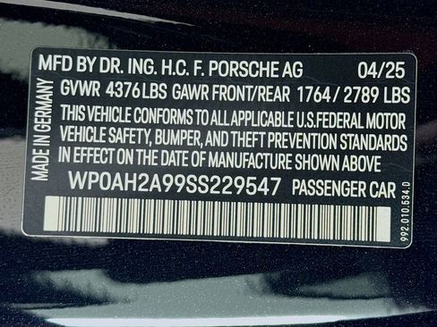 Certified 2025 Porsche 911 Carrera S RWD image 35