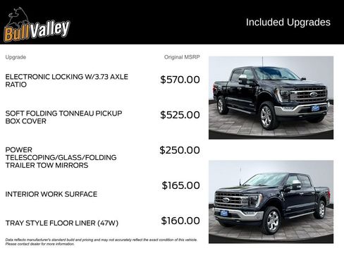Used 2021 Ford F150 Lariat w/ Equipment Group 502A High AWD/4WD image 12