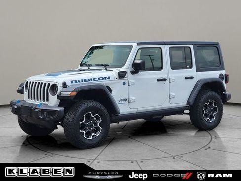 Certified 2023 Jeep Wrangler Unlimited Rubicon 4xe w/ Cold Weather Group AWD/4WD image 1