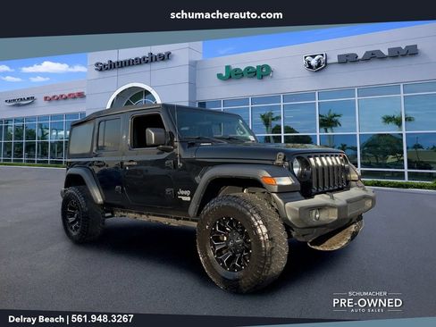 Used 2020 Jeep Wrangler Unlimited Sport S AWD/4WD image 1