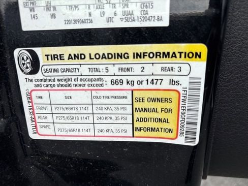 Used 2012 Ford F150 Lariat w/ Lariat Chrome Pkg image 27