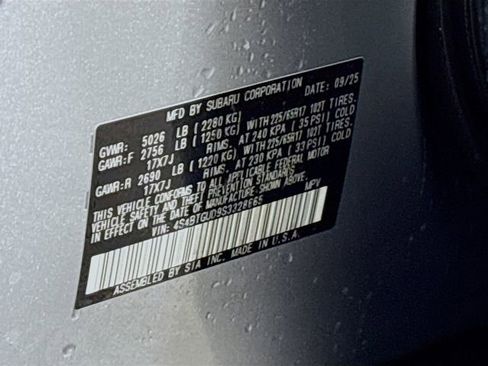 New 2025 Subaru Outback Wilderness image 37