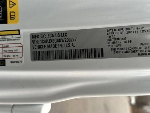 Certified 2022 Jeep Wrangler Unlimited Sahara w/ Cold Weather Group image 39