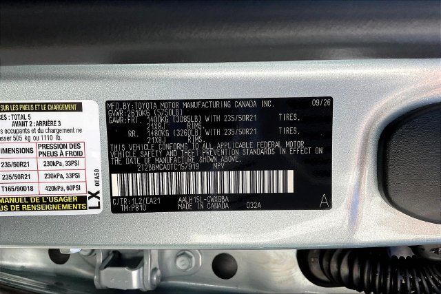 New 2026 Lexus RX 350h w/ Accessory Package (2T) AWD/4WD image 13