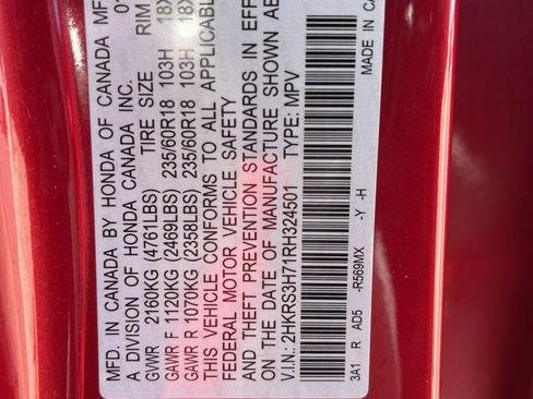 Used 2024 Honda CR-V EX-L image 10