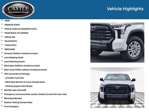 Used 2023 Toyota Tundra SR5 w/ SR5 Convenience Package AWD/4WD image 3