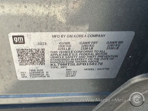 Used 2023 Chevrolet TrailBlazer RS w/ Convenience Package FWD image 13