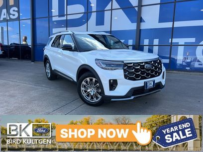 New 2026 Ford Explorer Platinum
