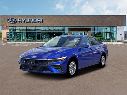 New 2026 Hyundai Elantra Blue