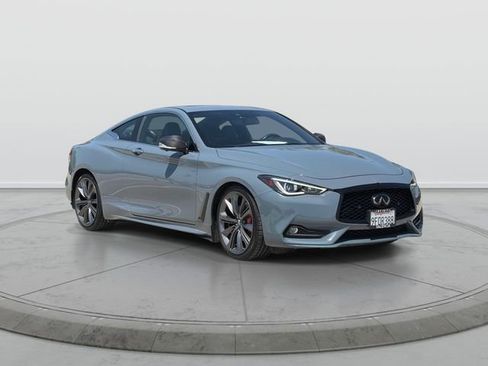 Certified 2022 INFINITI Q60 Red Sport 400 w/ Carbon Fiber Package RWD image 1