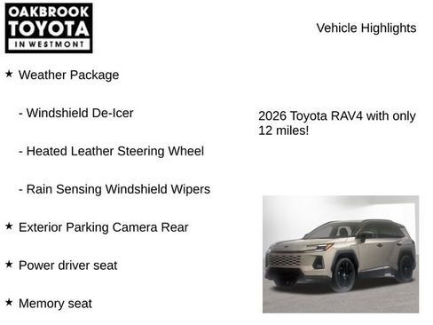 Certified 2026 Toyota RAV4 XSE w/ Weather Package AWD/4WD image 6