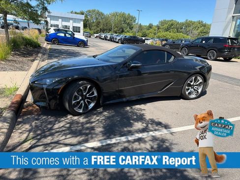 Used 2023 Lexus LC 500 Convertible w/ Touring Package RWD image 2