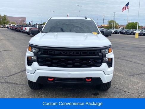 Certified 2024 Chevrolet Silverado 1500 Custom w/ Turbomax Blackout Package AWD/4WD image 2