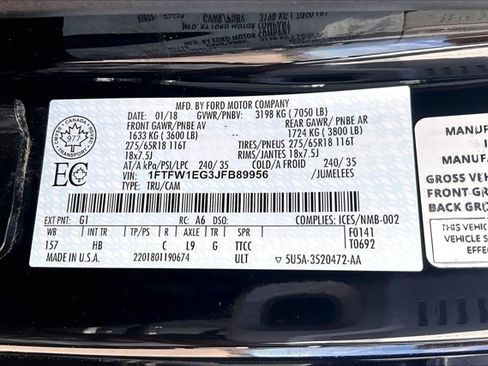 Used 2018 Ford F150 Lariat image 20