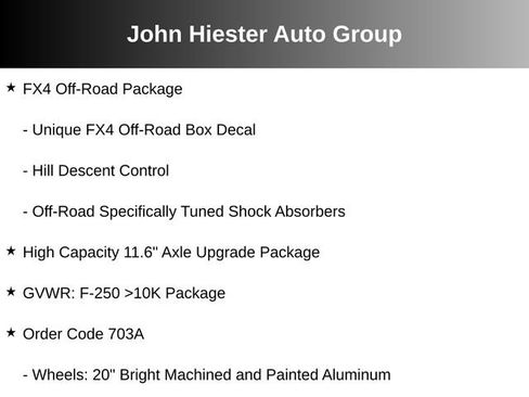 Used 2025 Ford F250 Platinum AWD/4WD image 10