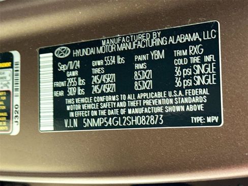 Used 2025 Hyundai Santa Fe Calligraphy FWD image 33