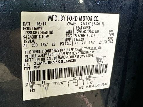 Used 2019 Lincoln Nautilus Select image 31