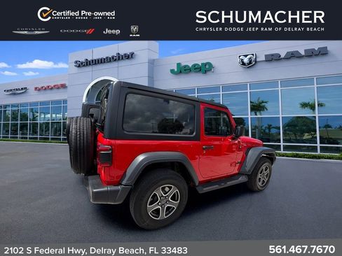 Certified 2023 Jeep Wrangler Sport AWD/4WD image 6