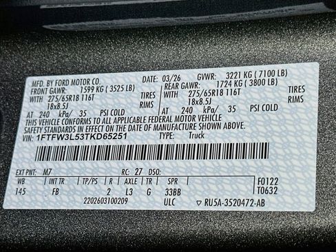 New 2026 Ford F150 XLT w/ Equipment Group 302A MID AWD/4WD image 21