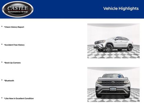 Used 2023 Volkswagen Atlas Cross Sport SE w/ Panoramic Sunroof Package AWD/4WD image 4