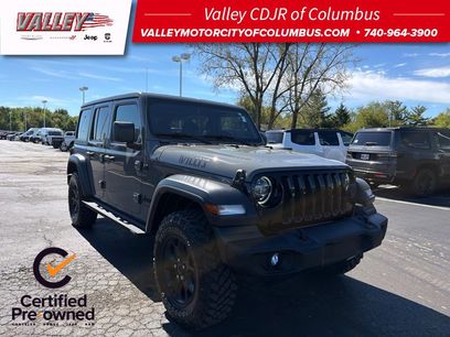 Certified 2020 Jeep Wrangler Unlimited Sport