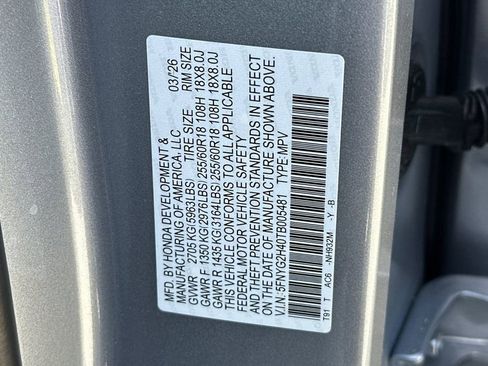 New 2026 Honda Pilot EX-L image 33