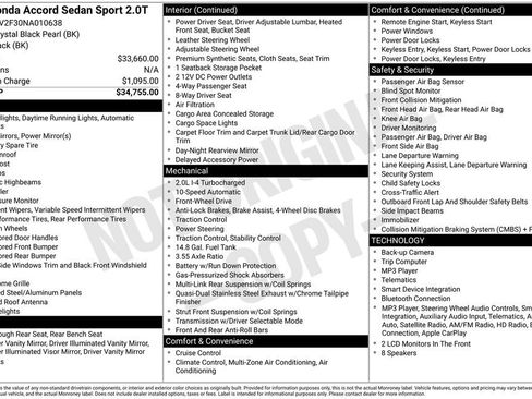 Used 2022 Honda Accord Sport image 41