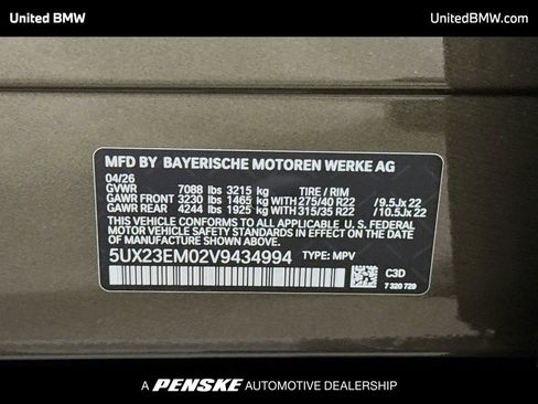 New 2027 BMW X7 xDrive40i AWD/4WD image 16