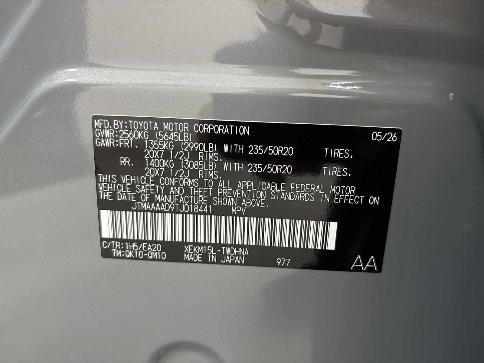 Certified 2026 Toyota C-HR AWD/4WD image 11