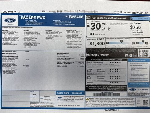 Used 2024 Ford Escape ST-Line w/ Tech Pack #1 image 28