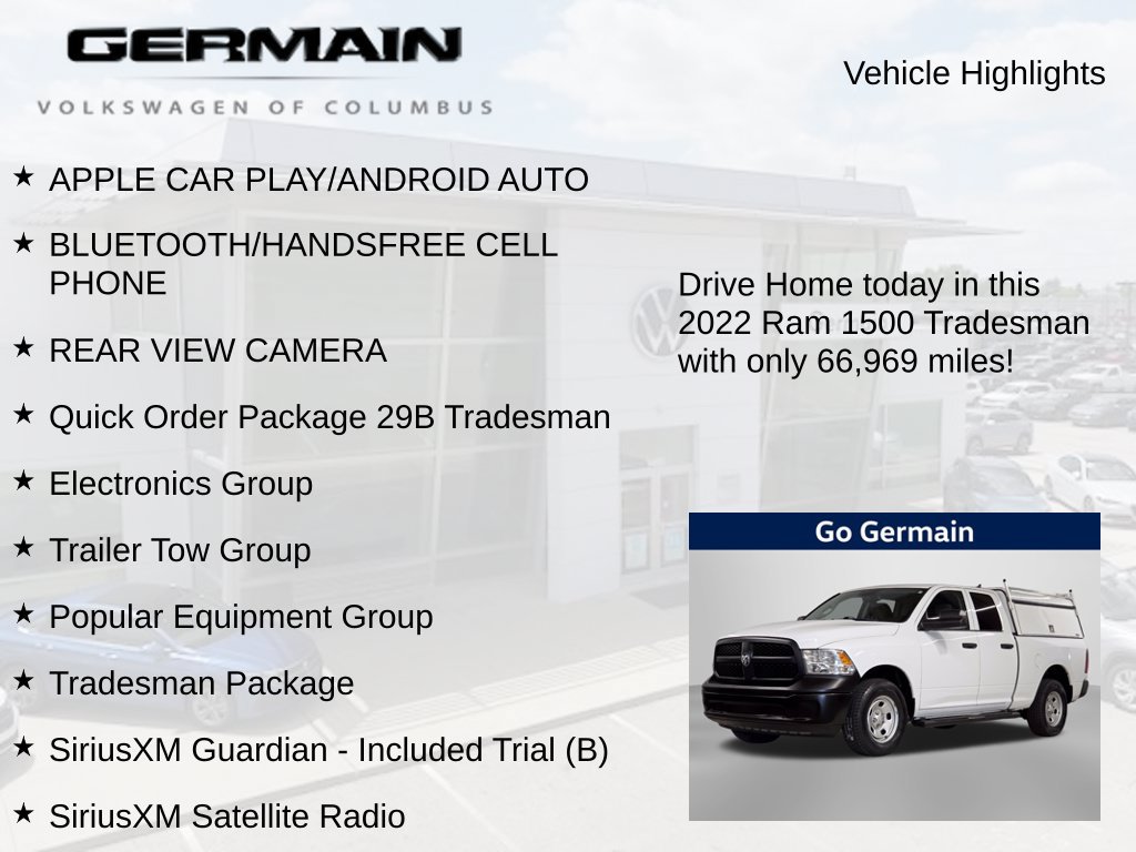 Used 2022 RAM 1500 Tradesman w/ Electronics Group AWD/4WD image 5