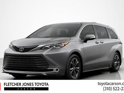 New 2026 Toyota Sienna Platinum