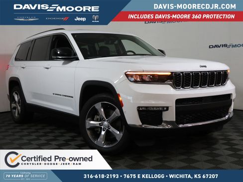 Certified 2021 Jeep Grand Cherokee L Limited w/ Luxury Tech Group II image 1