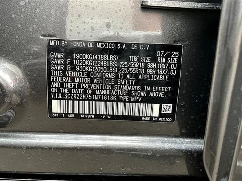 New 2026 Honda HR-V EX-L image 27