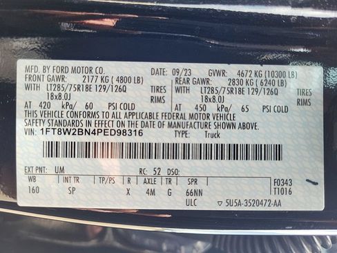 Used 2023 Ford F250 King Ranch w/ Tremor Off-Road Package AWD/4WD image 24