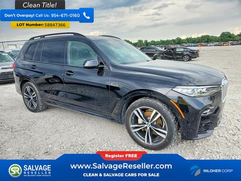 Used 2020 BMW X7 xDrive40i w/ M Sport Package AWD/4WD image 5