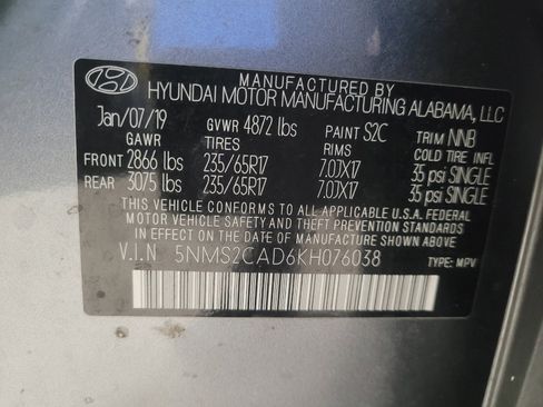Used 2019 Hyundai Santa Fe SE AWD/4WD image 33