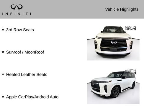 Certified 2026 INFINITI QX80 Autograph w/ Premium Cargo Package AWD/4WD image 3