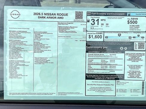 New 2026 Nissan Rogue SV image 13