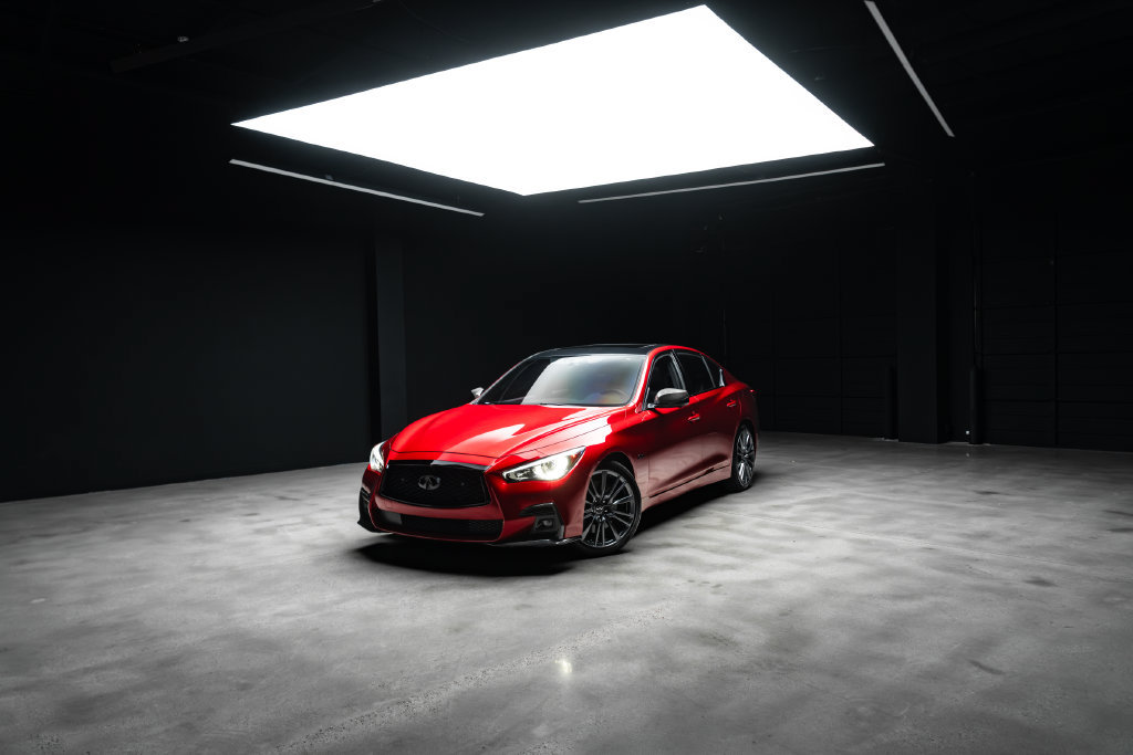 Used 2022 INFINITI Q50 Red Sport 400 RWD image 44